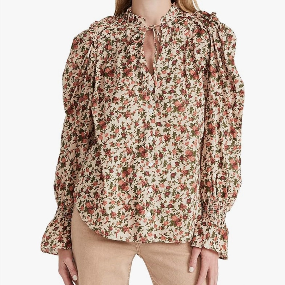 Floral Print Blouse